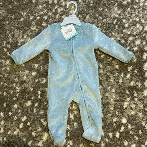 Disney Baby Fuzzy Footsie 6-9 months